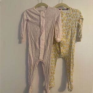 Set of two Magnetic Me onesies